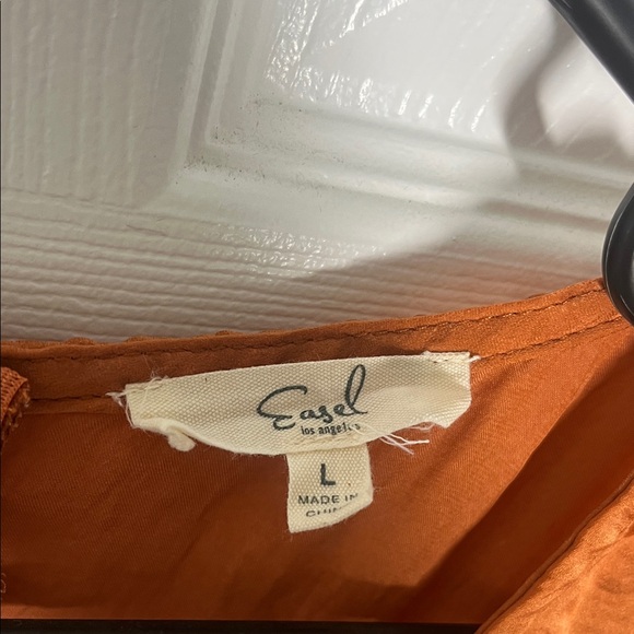 Easel Rust Maxi Dress - Picture 4 of 8